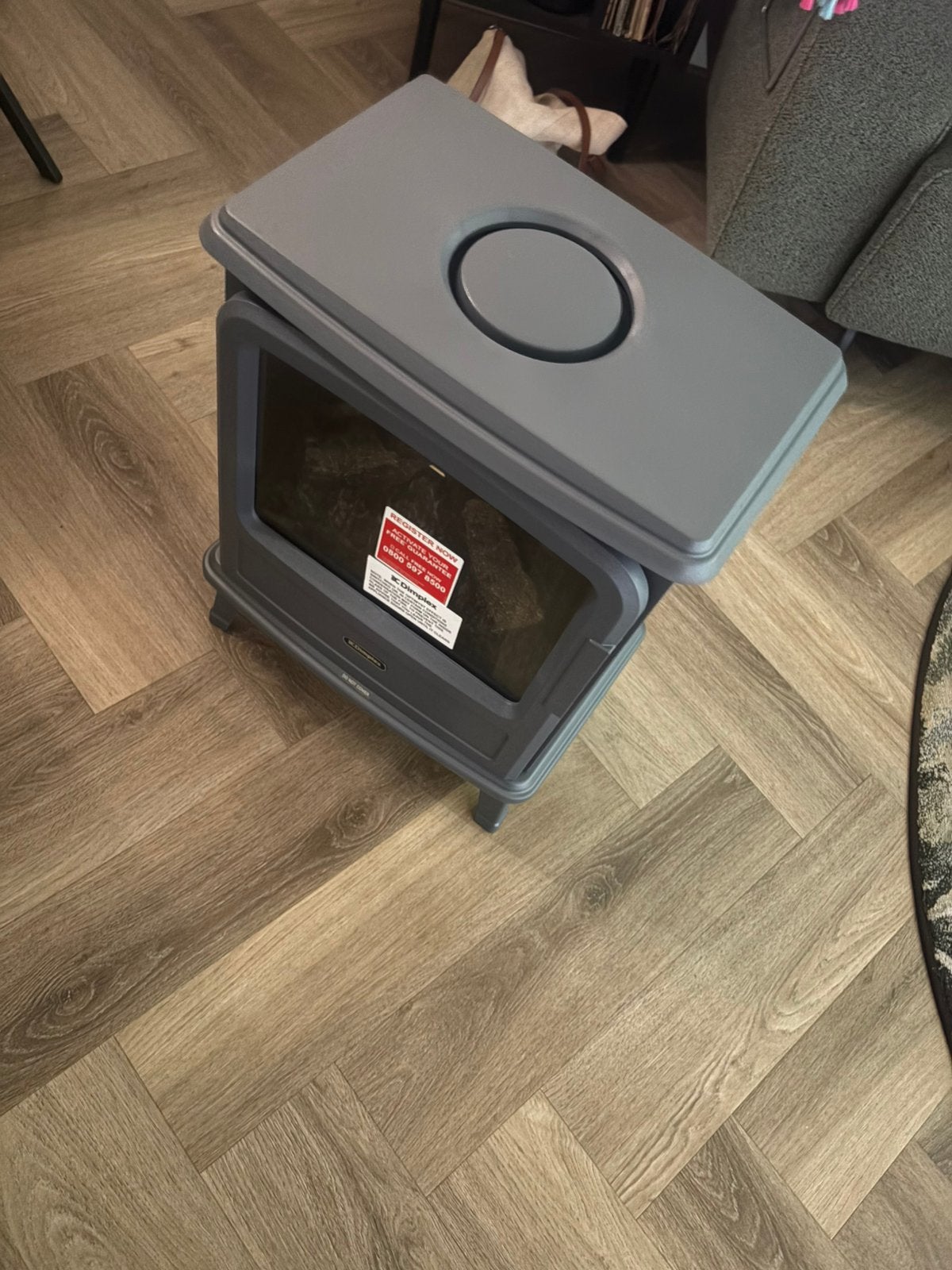 Evendale dimplex kacheltje nieuw, Ophalen, Zo goed als nieuw, Elektrisch, Overige soorten