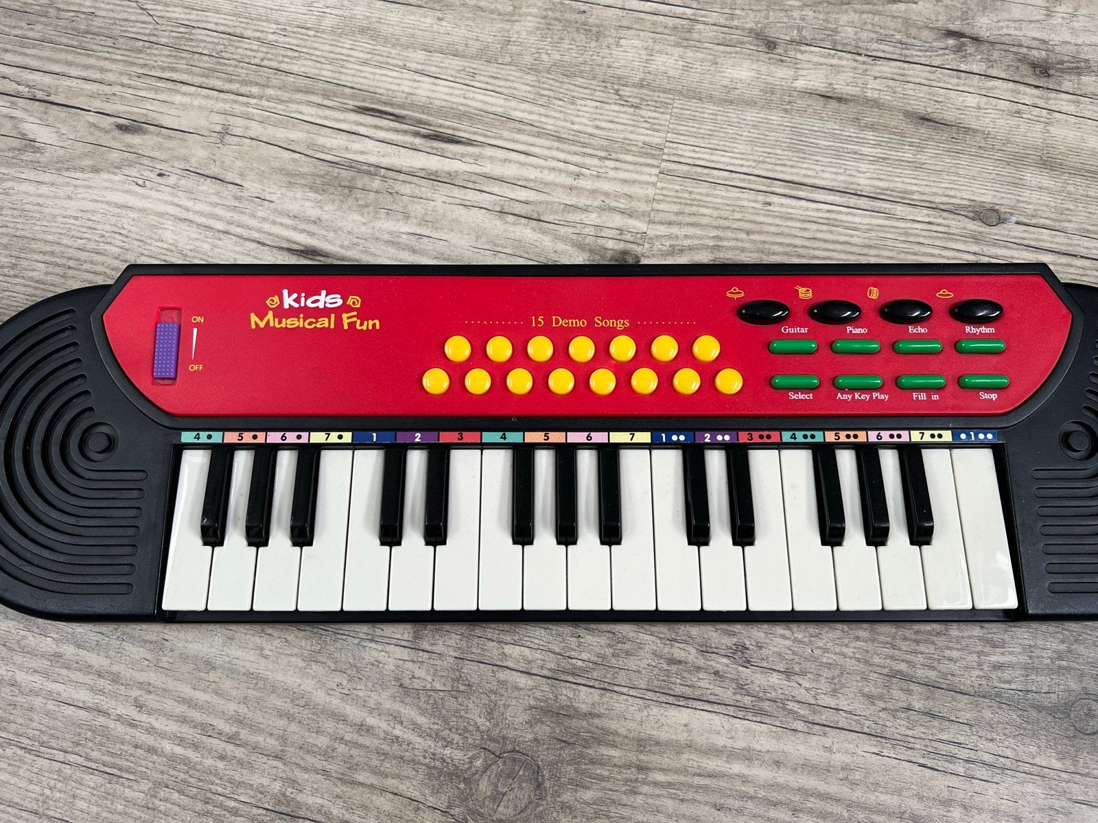 eKids Musical Fun keyboard voor kinderen, Verzenden, Gebruikt, Overige typen, Met geluid