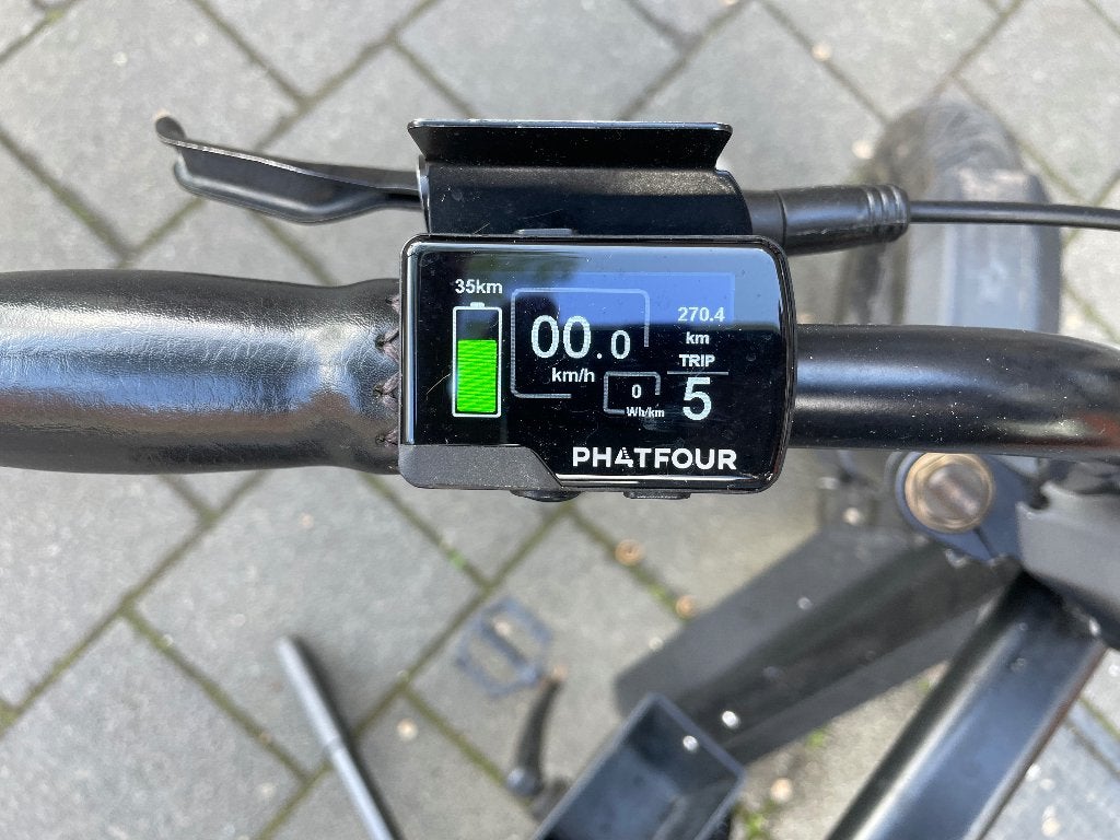 Fathfour fiets, Fietsen en Brommers, Elektrische fietsen, Gebruikt, 51 tot 55 cm, 50 km per accu of meer, Ophalen