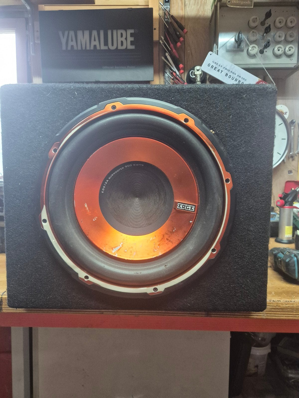 Edge 12inch subwoofer 30 euro!!, Ophalen