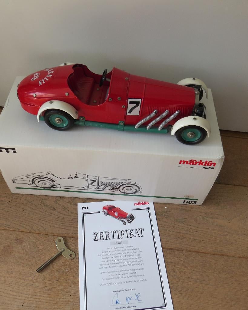 Marklin race auto 1103, Ophalen of Verzenden