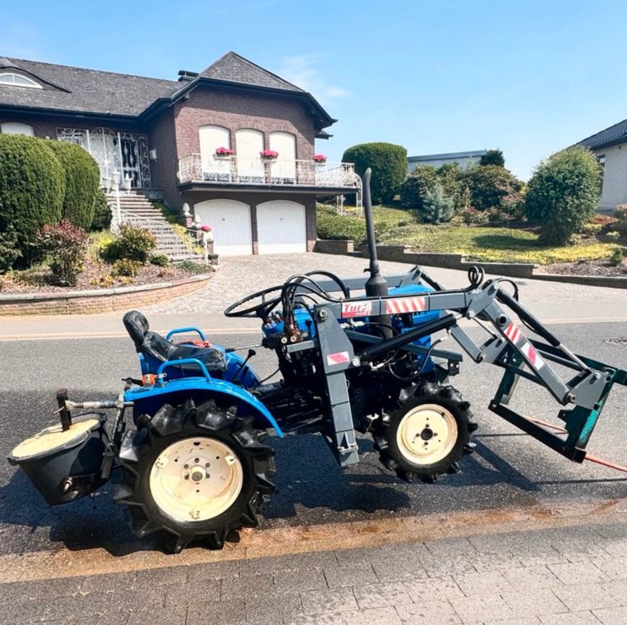 Iseki TX1300 mini- compacttractor, Gebruikt, Tot 2500, Tot 80 Pk, Ophalen