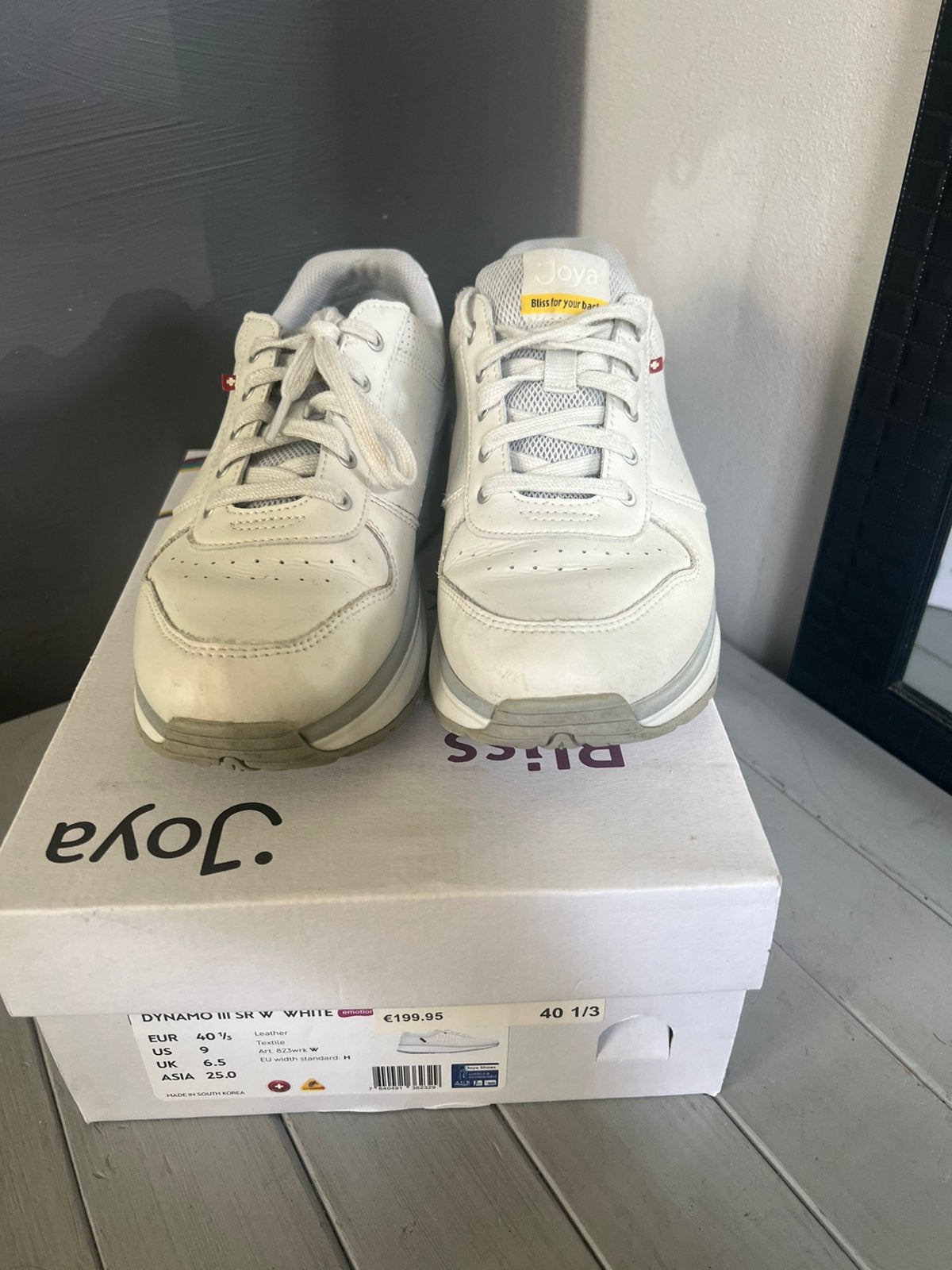 Joya ortholite Quist sportschoenen sneakers maat 40 1/3, Kleding | Dames, Wit, Ophalen of Verzenden, Sneakers of Gympen, Zo goed als nieuw