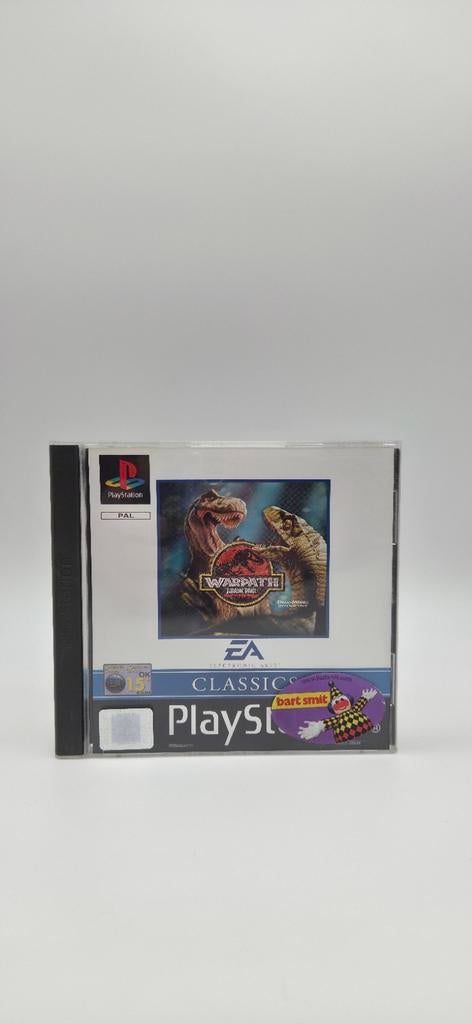 Warpath Jurassic Park PS1 Game - Klassieke Actie, Spelcomputers en Games, Games | Sony PlayStation 1, Gebruikt, Vechten, Electronic Arts