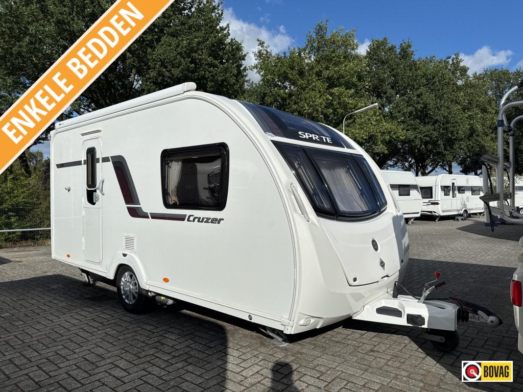 Sprite Cruzer 460 SR Mover/Luifel/Airco, Schokbreker, Standaardzit, Tot en met 2, Bedrijf