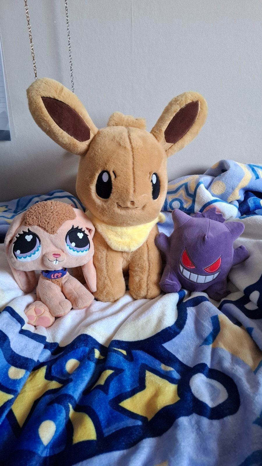 XL eevee, gengar pokemon, en Littlest pet shop konijn rare, Overige karakters, Overige typen, Ophalen of Verzenden, Zo goed als nieuw