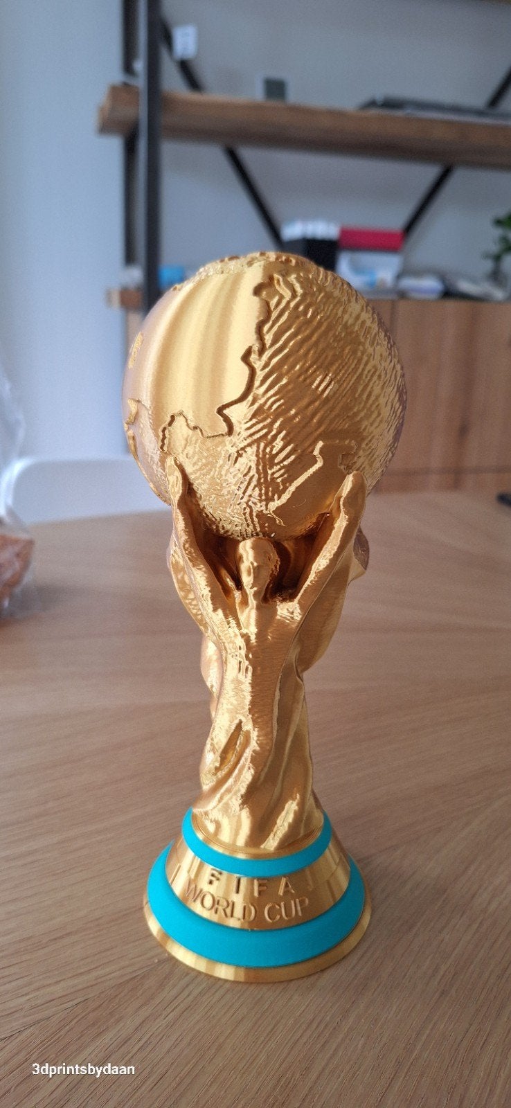 WK 2026 Wereld Cup Beker Replica - 25 cm lang, Ophalen of Verzenden, Nieuw, Overige sporten, Beeldje of Poppetje