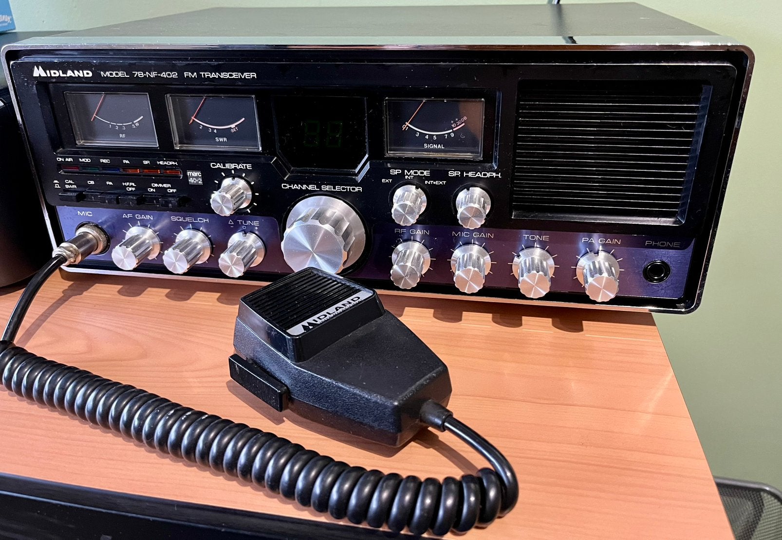 Midland 78-402 FM Transceiver - CB Radio, Ophalen of Verzenden, Gebruikt