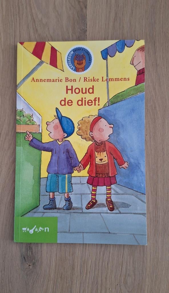 Leesboek voor leren lezen. Groep 3. Houd de dief, Ophalen of Verzenden, Zo goed als nieuw, Non-fictie