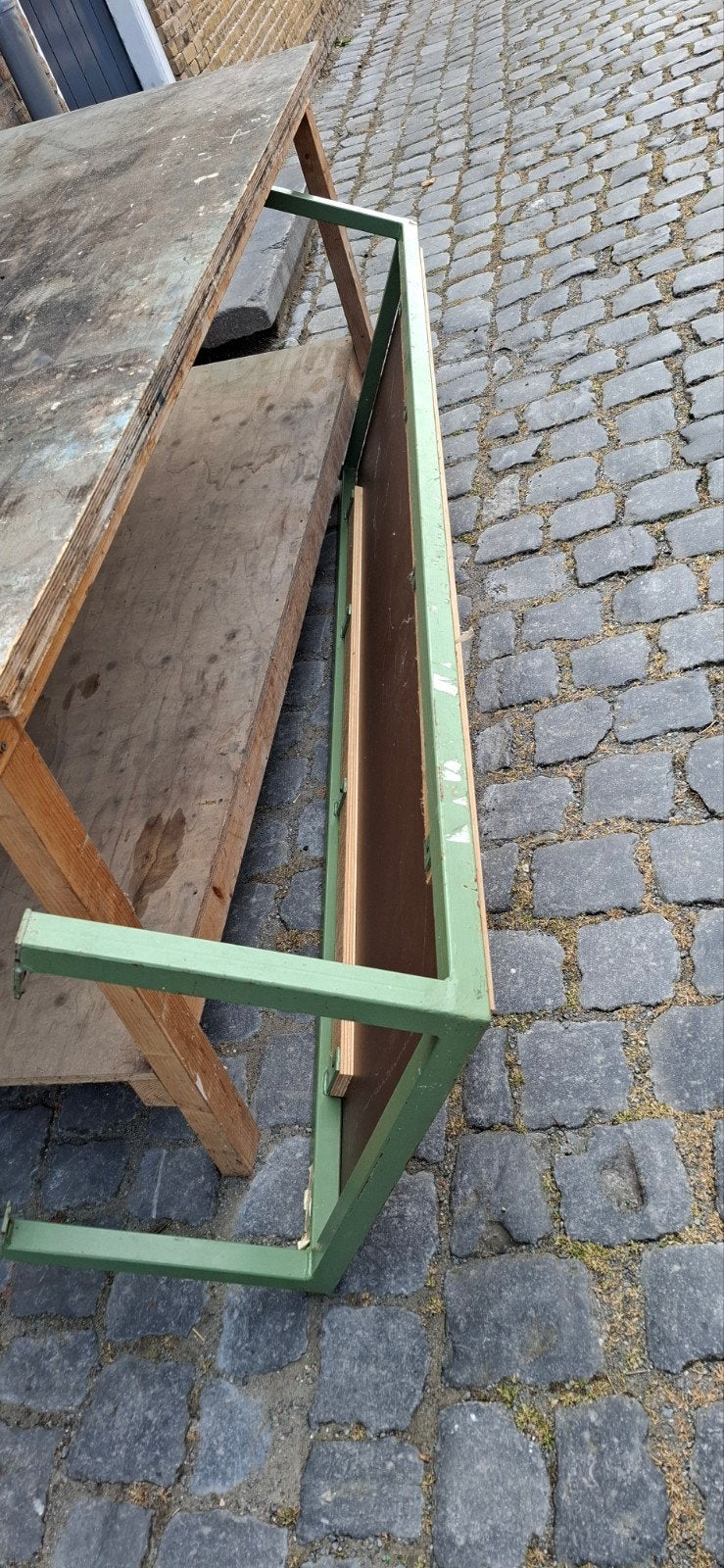 Gratis oud ijzer / werkbank, Ophalen, Gebruikt