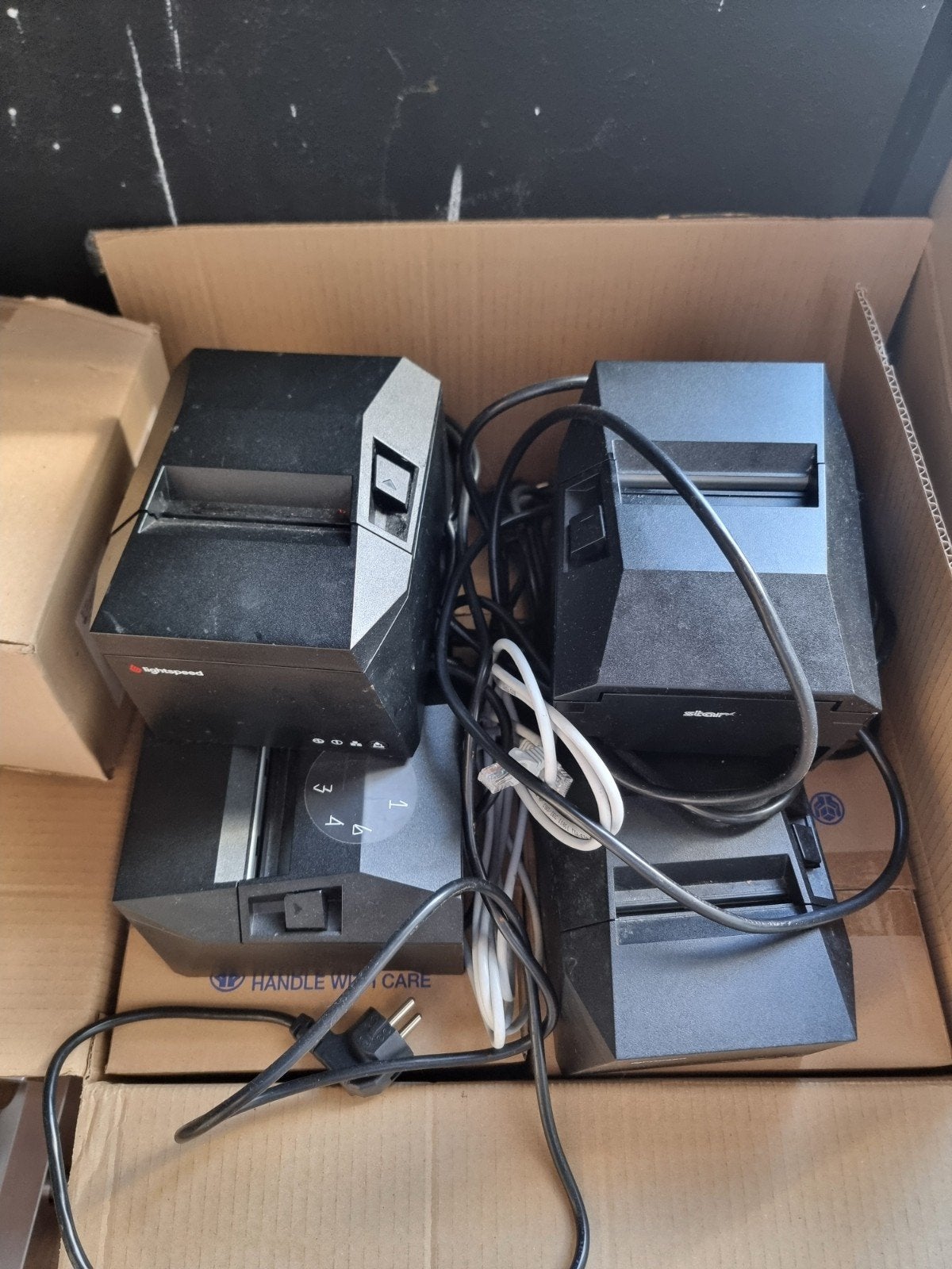 Star TSP100IV Lightspeed bonprinter POS - 4 stuks, Ophalen