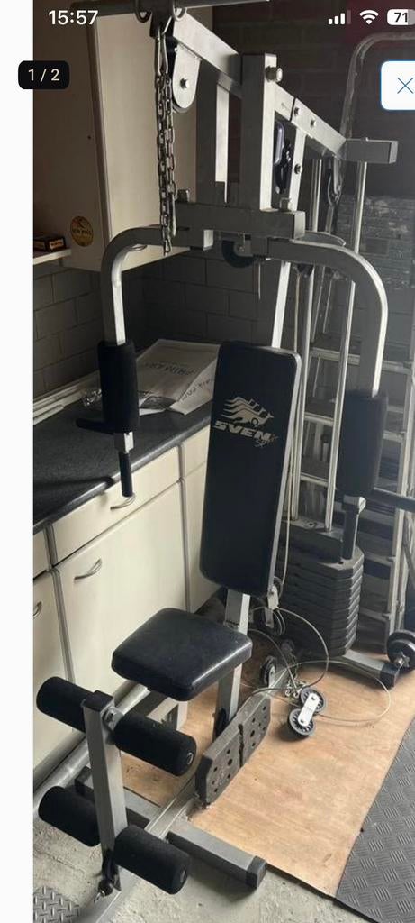 Fitness, Ophalen, Zo goed als nieuw, Rug