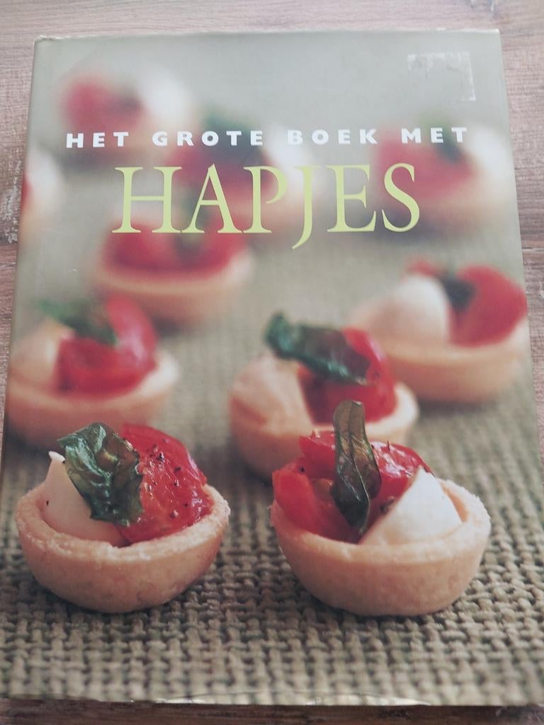 Het Grote Boek Met Hapjes, Onbekend, Overige typen, Ophalen of Verzenden, Zo goed als nieuw