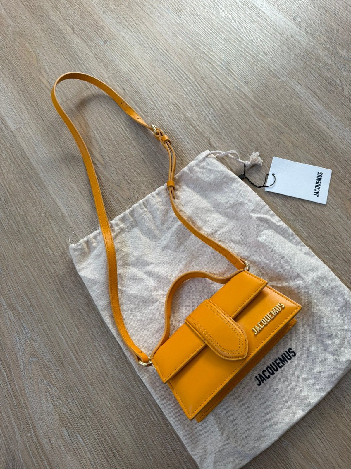Jacquemus tas oranje, Sieraden, Tassen en Uiterlijk, Ophalen, Nieuw, Oranje, Schoudertasje