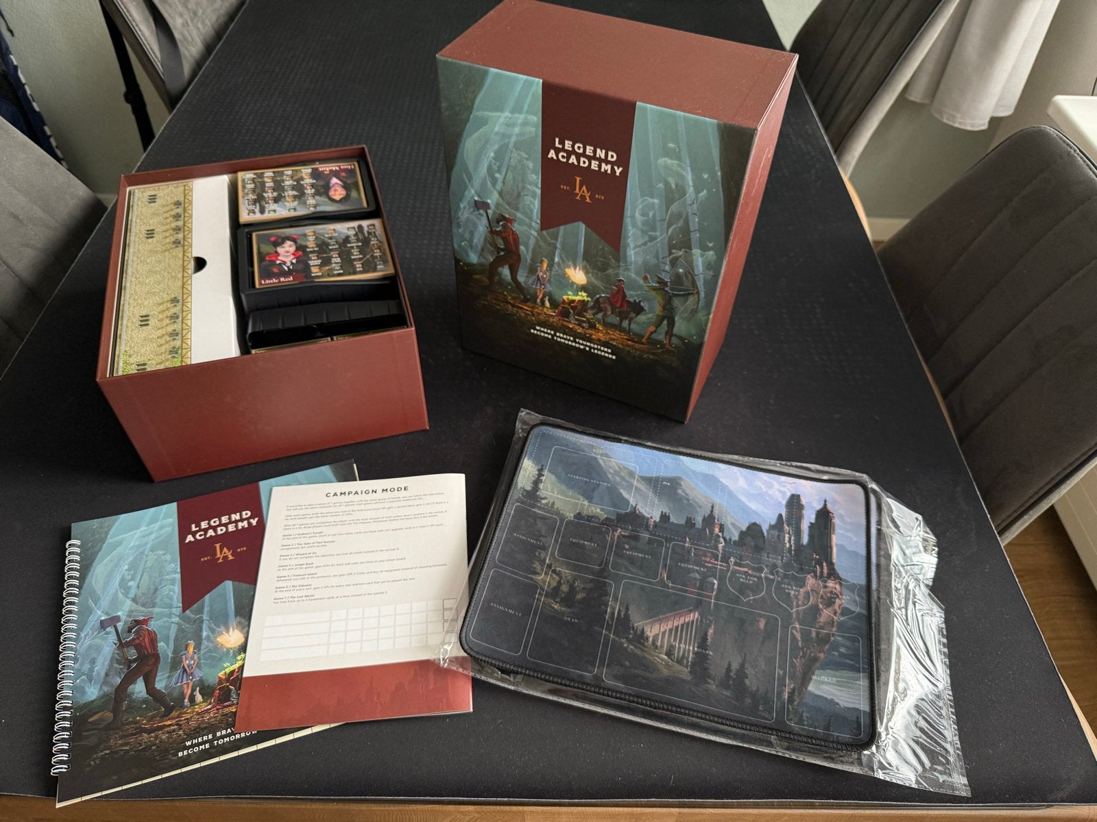 Legend Academy Bordspel All-in kickstarter, Hobby en Vrije tijd, Een of twee spelers, Ophalen of Verzenden, Nieuw