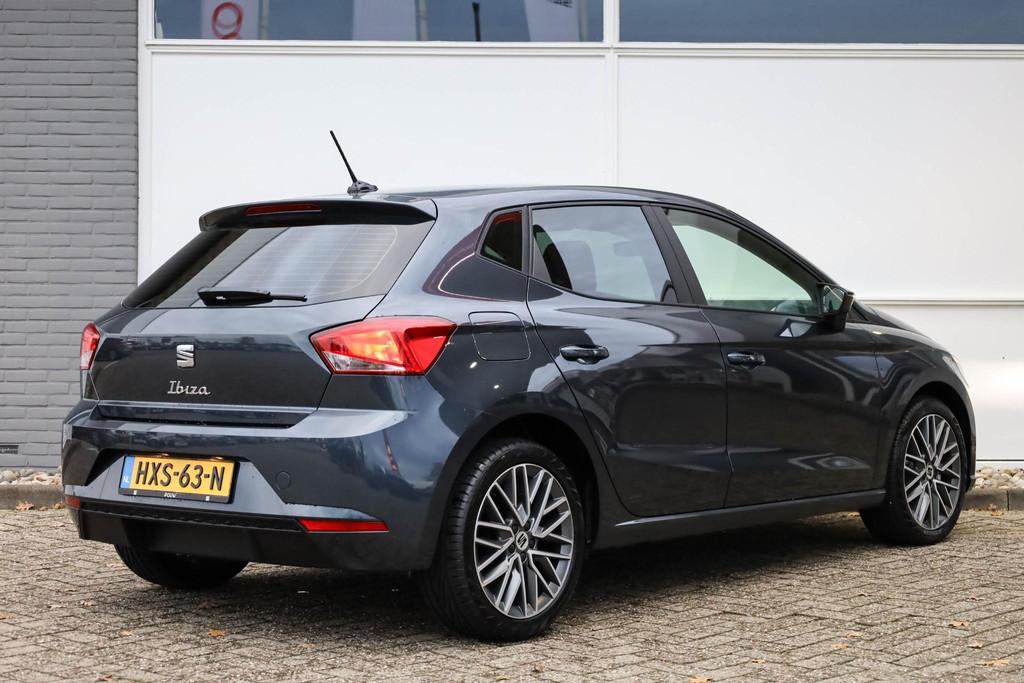 SEAT Ibiza 1.0 EcoTSI 95pk Style Plus | 17" Velgen | Getint, Voorwielaandrijving, 12 maanden, Stof, 95 pk