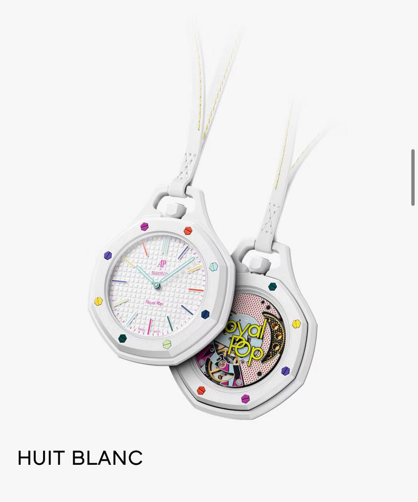 Swatch X AP Royal Pop, Swatch, Nieuw, Ophalen of Verzenden, Kunststof