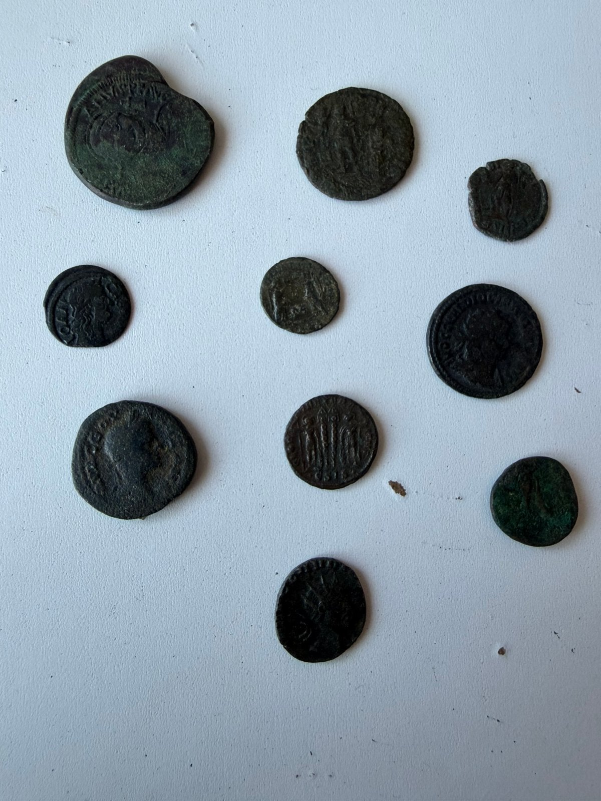 Lot van 10 romeinse munten, Ophalen of Verzenden, Nederland en Buitenland, Munten