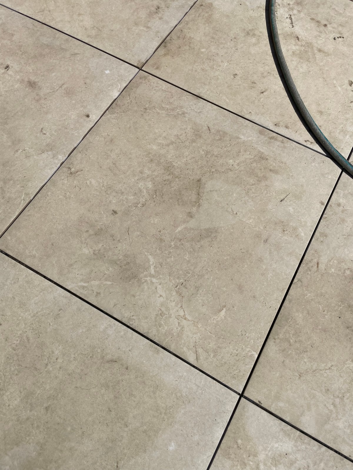 Nieuwe keramische tegels - Beige/Crème 60x60 cm, Ophalen, Gebruikt, 5 tot 10 m², 20 tot 40 cm