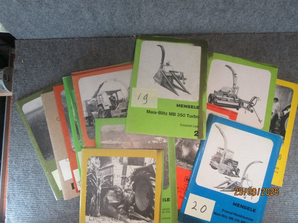 hakselaar  mengele   landbouw tractor, Boeken, Ophalen of Verzenden, Gelezen