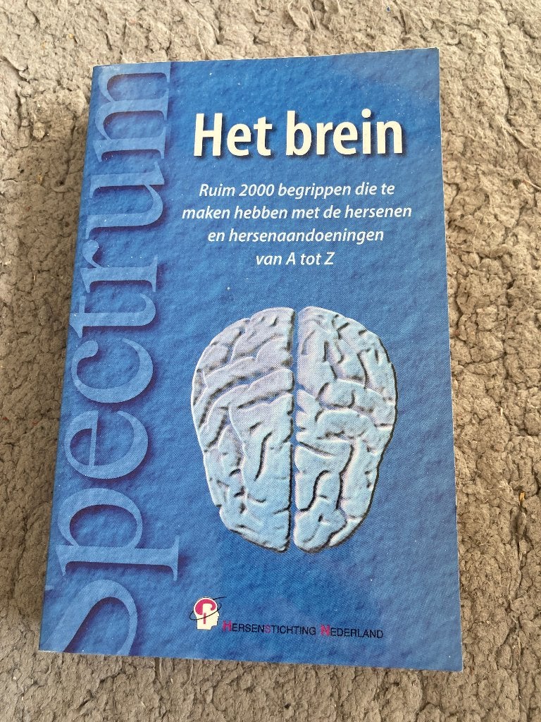 Studieboek Het brein van A tot Z, Ophalen of Verzenden, Beta, Nieuw, HBO