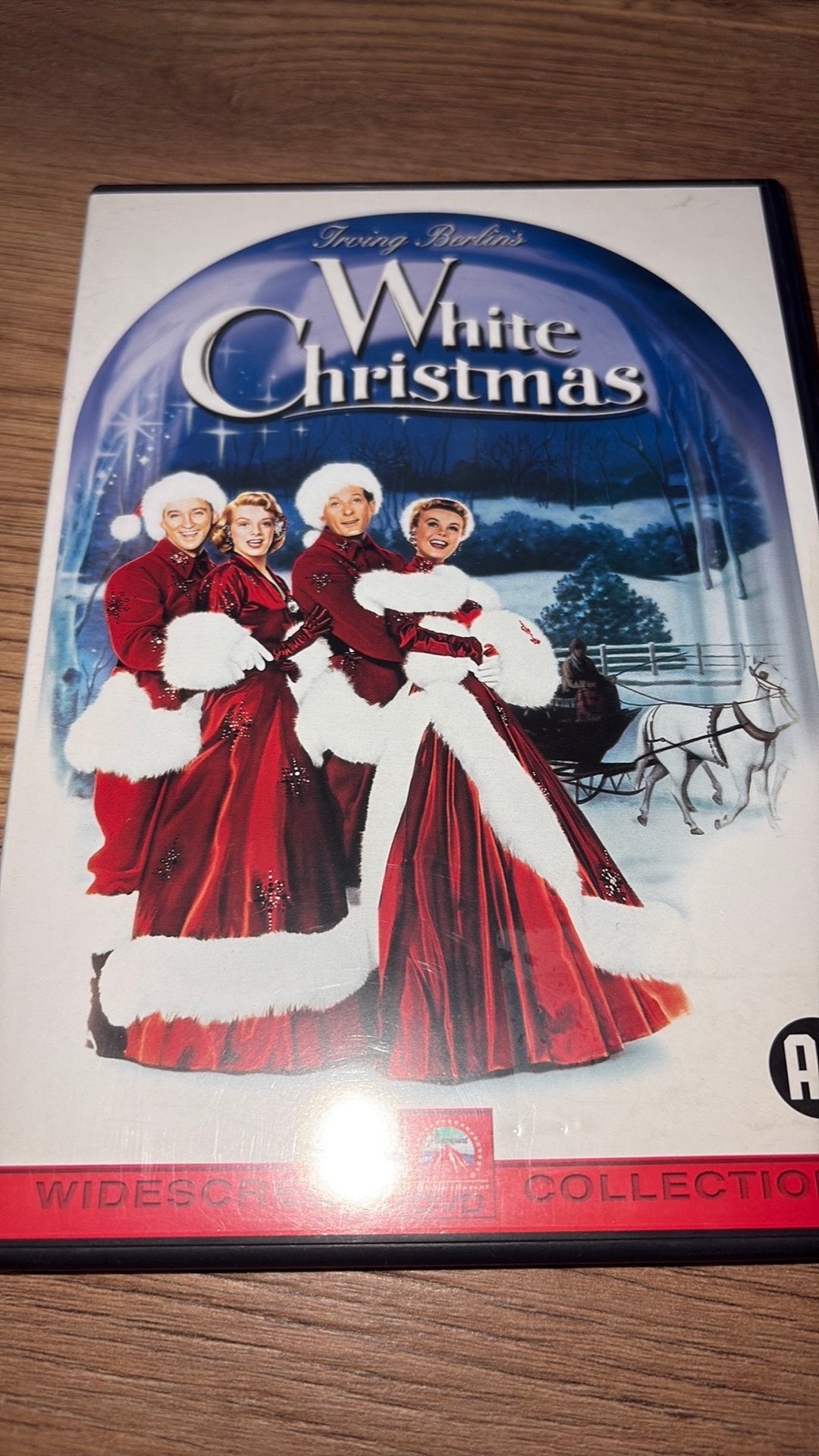 White Christmas uit 1954 met Irvin Berlin., Cd's en Dvd's, Dvd's | Klassiekers, Vanaf 16 jaar, Ophalen of Verzenden, Zo goed als nieuw