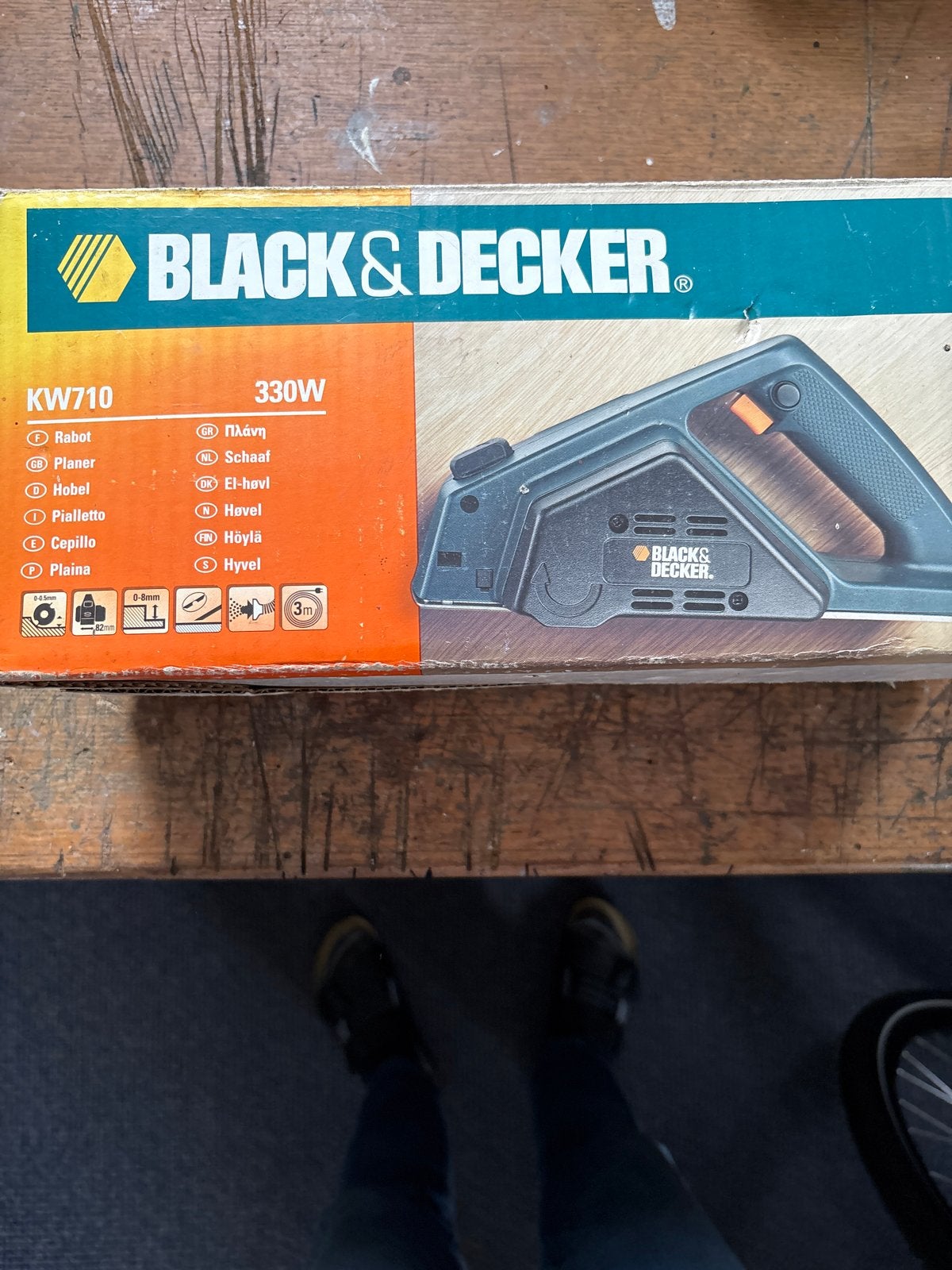Black & Decker KW710 Schaaf - 330W, Ophalen of Verzenden, Gebruikt