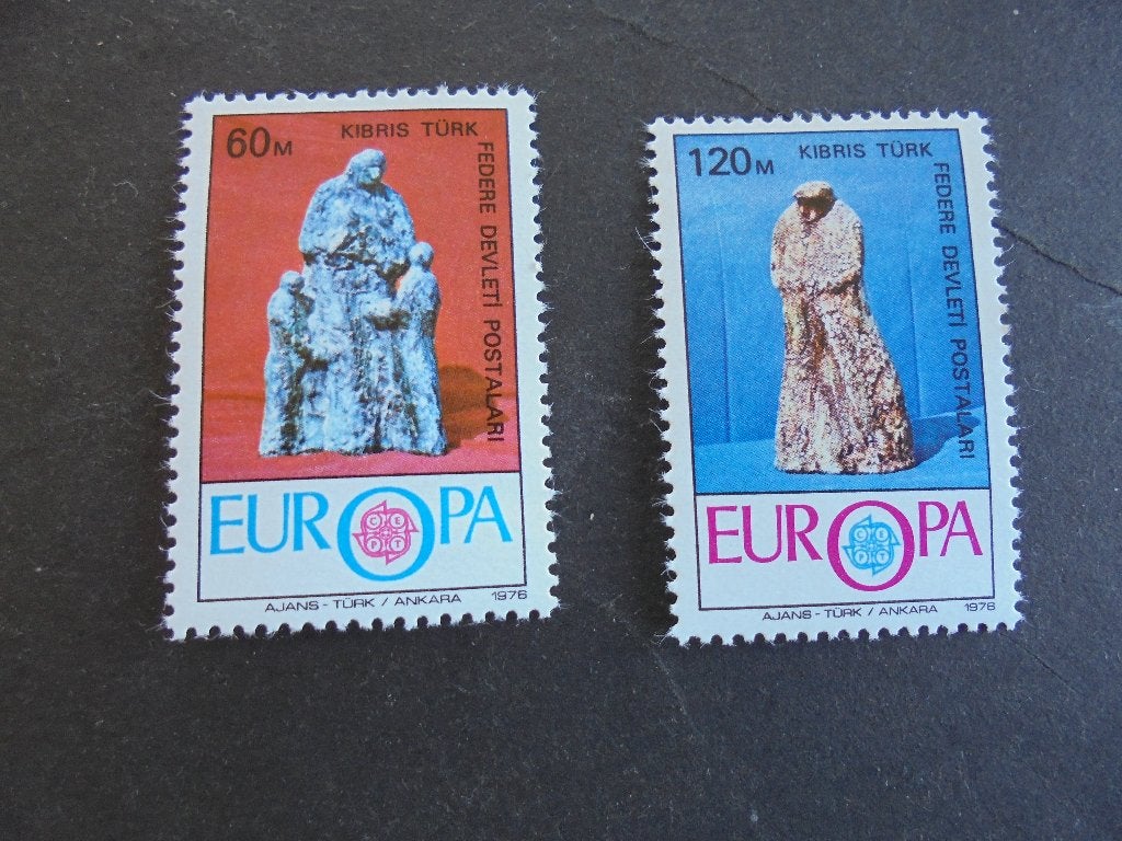 CEPT Turks Cyprus 1976 postfris, Verzenden, Postfris, Overige thema's