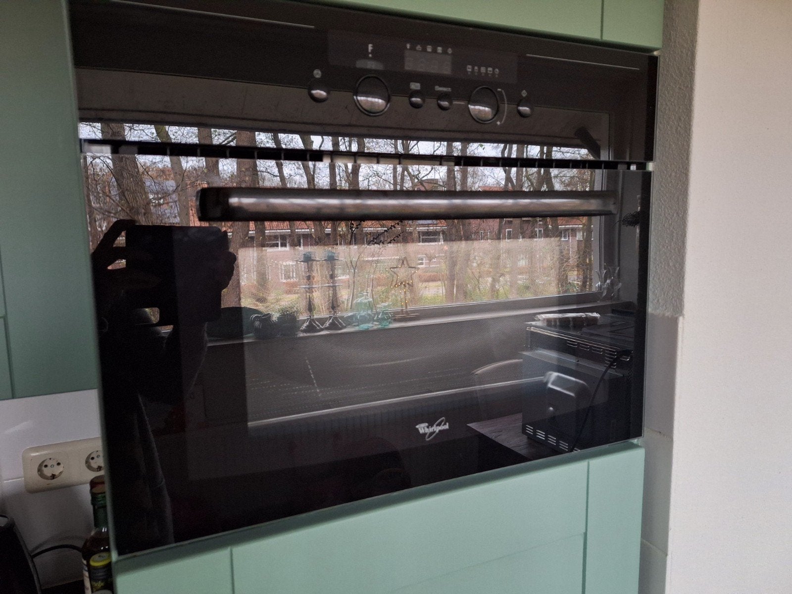 Whirlpool inbouw combi oven/magnetron - voor de klusser, Witgoed en Apparatuur, Ovens, Ophalen, Whirlpool, Combi-oven, Inbouw