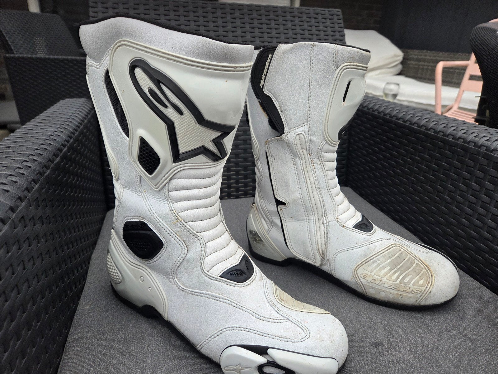 Alpinestars SMX 5 motorlaarzen - Maat 43, Motoren, Kleding | Motorkleding, Heren, Tweedehands, Ophalen of Verzenden