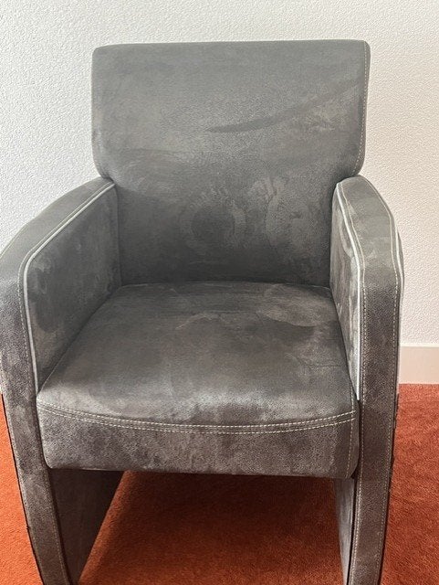 2 Stoelen, Huis en Inrichting, Stoelen, Ophalen, Gebruikt, Twee, Stof