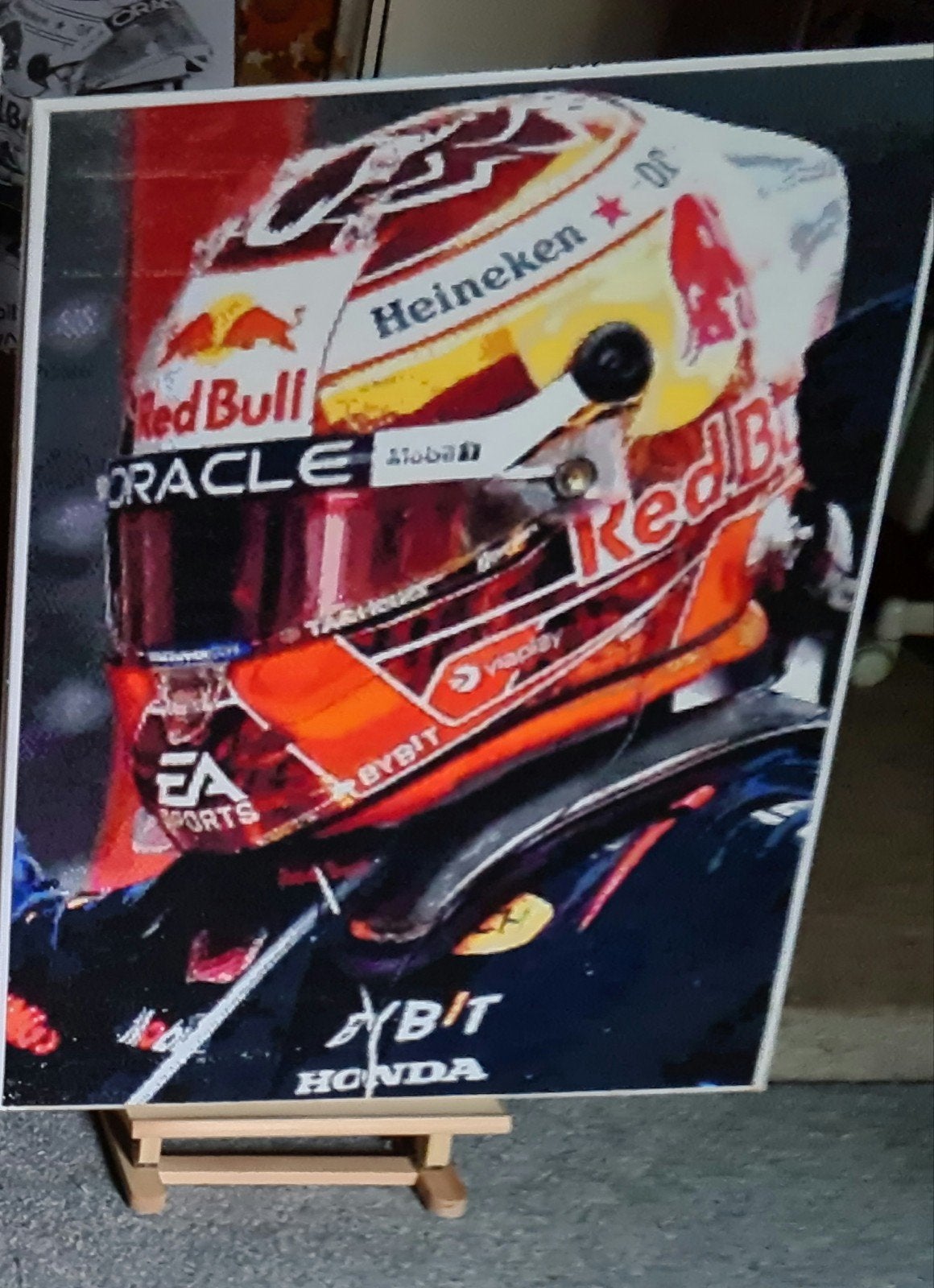 diamond  painting Max  verstappen, Ophalen, Zo goed als nieuw, Formule 1