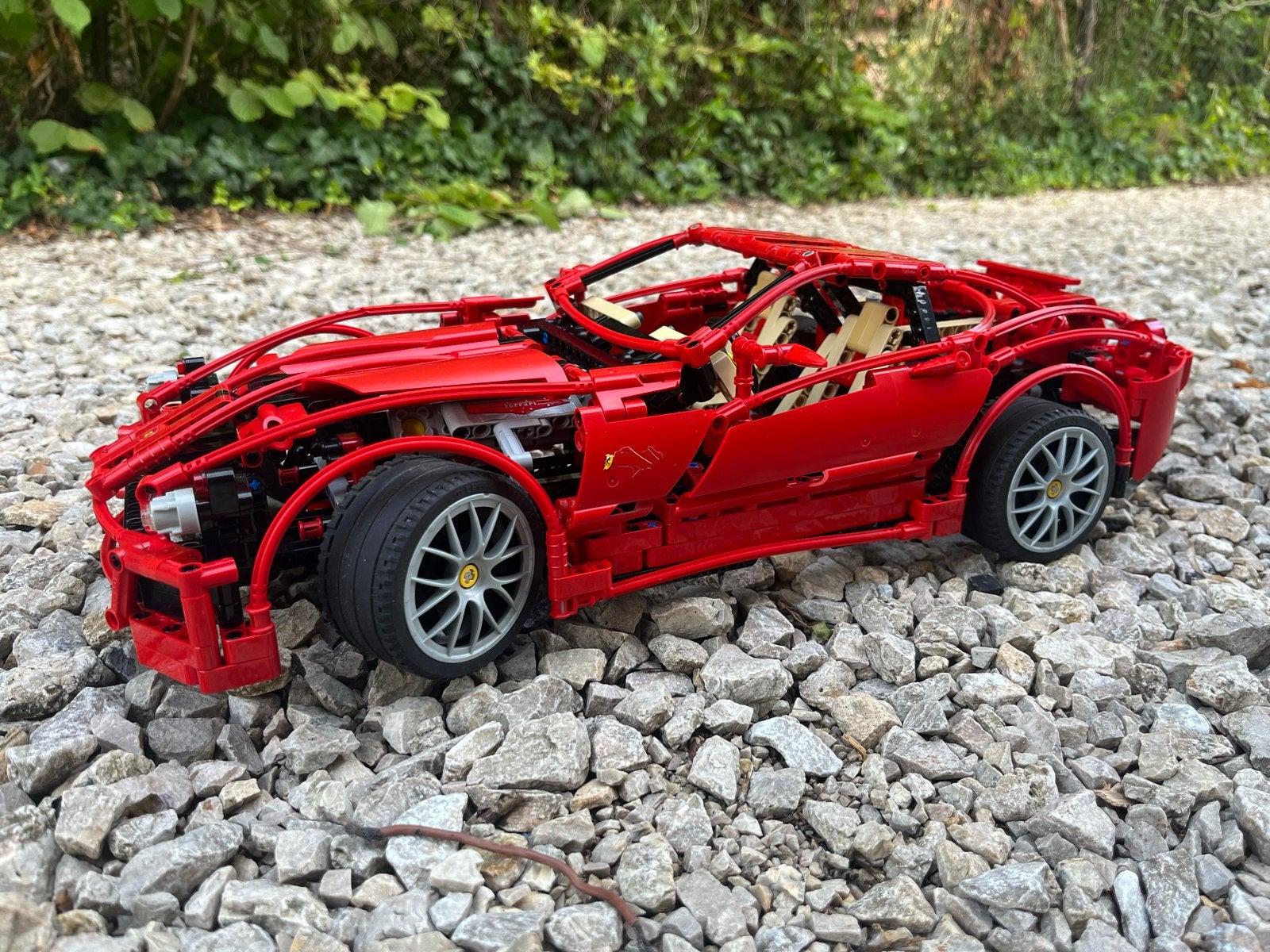 Lego Racers Ferrari 599 GTB Fiorano 8145, Lego, Compleet, Ophalen of Verzenden, Zo goed als nieuw