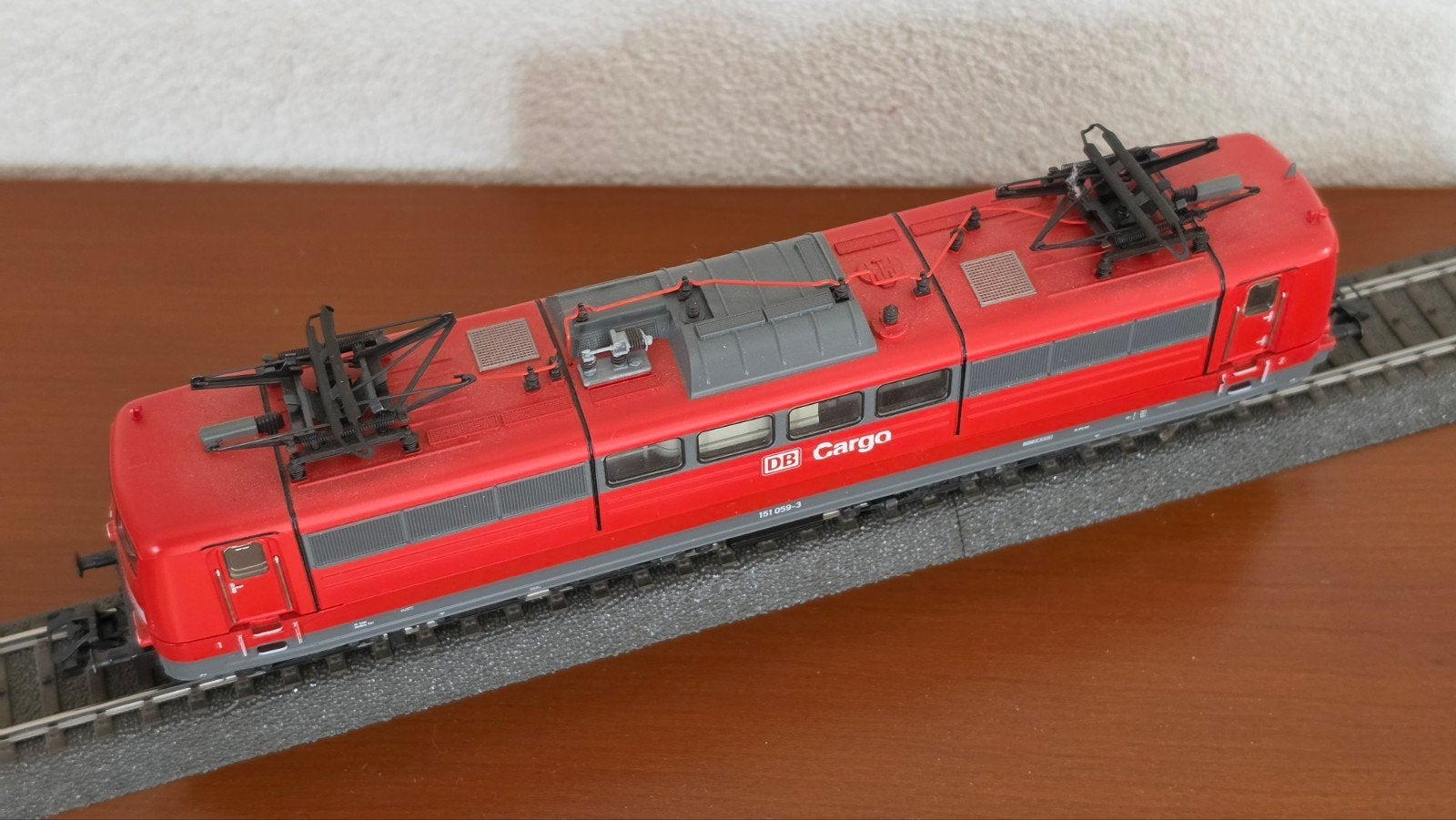 Märklin H0 DB Cargo Locomotief 151 059-3 Rood, Hobby en Vrije tijd, Modeltreinen | Overige schalen, Wisselstroom, Gebruikt, Locomotief