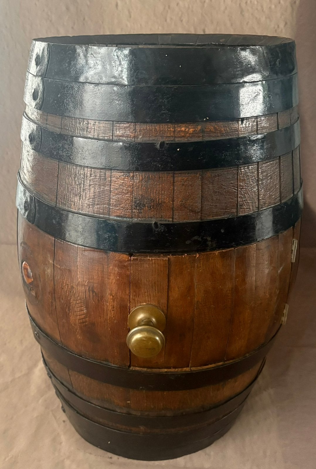 Wijnvat kastje €75,- ( antiek ), Ophalen, Gebruikt, Hout, 50 tot 75 cm