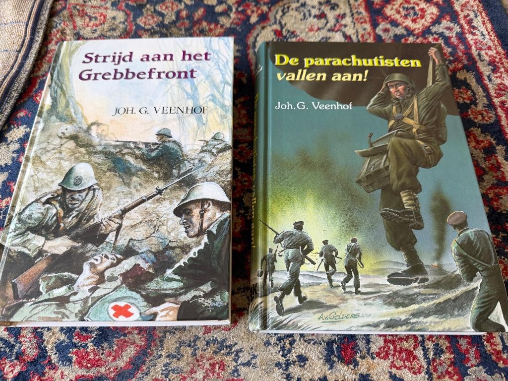 Strijd aan het Grebbefront. De Parachutisten vallen aan. Joh, Boeken, Tweede Wereldoorlog, Ophalen of Verzenden, Zo goed als nieuw