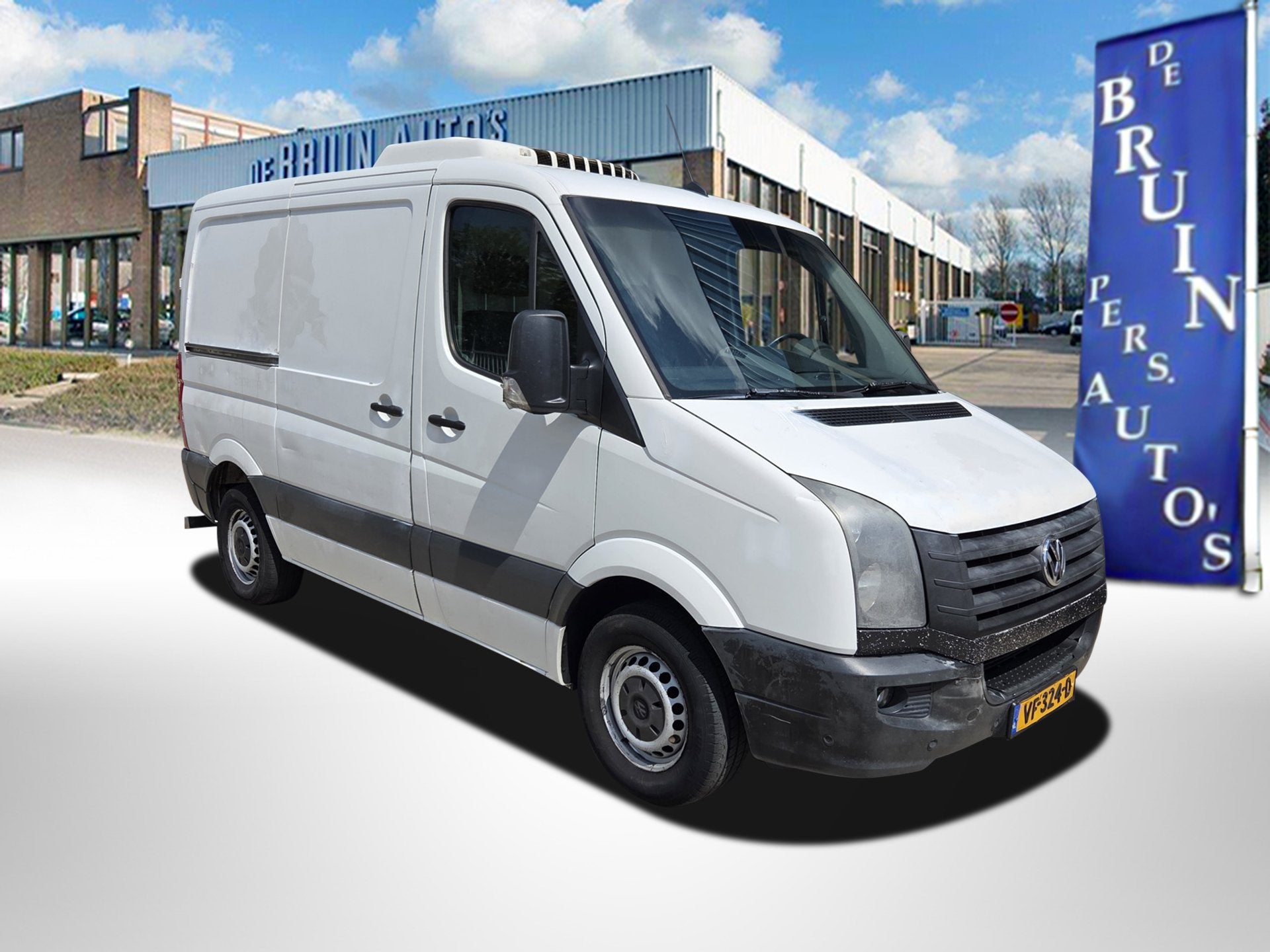 Volkswagen Crafter 35 2.0 TDI 136Pk Koelwagen Airco Cruiseco, Euro 5, Gebruikt, Zwart, 4 cilinders