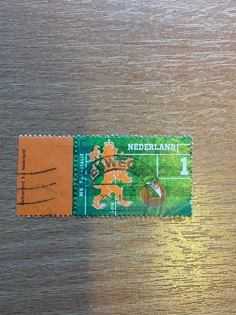 NVPH 3187 WK Voetbal, Ophalen of Verzenden, Gestempeld