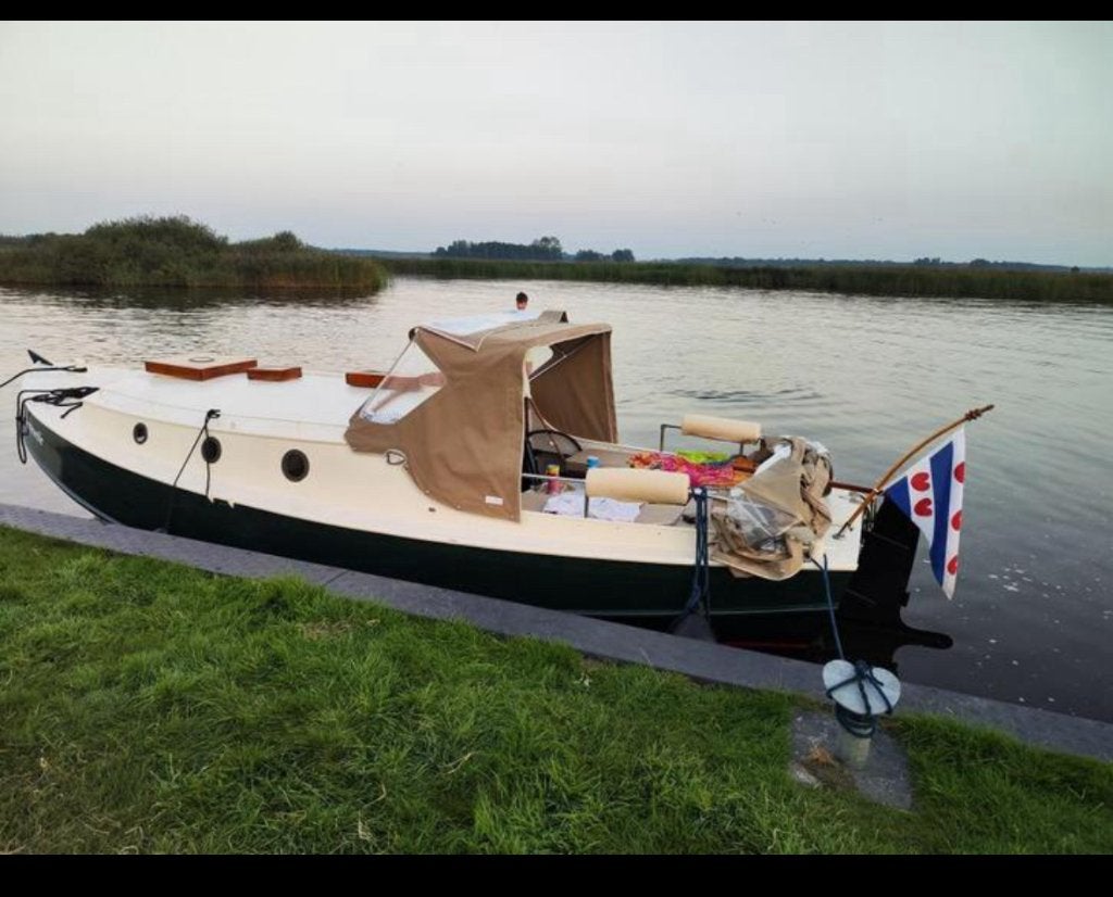 Motorboot Sloep (Grundel), Watersport en Boten, Motorboten en Motorjachten, Gebruikt, Zonnedek, Diesel, 2.00 meter