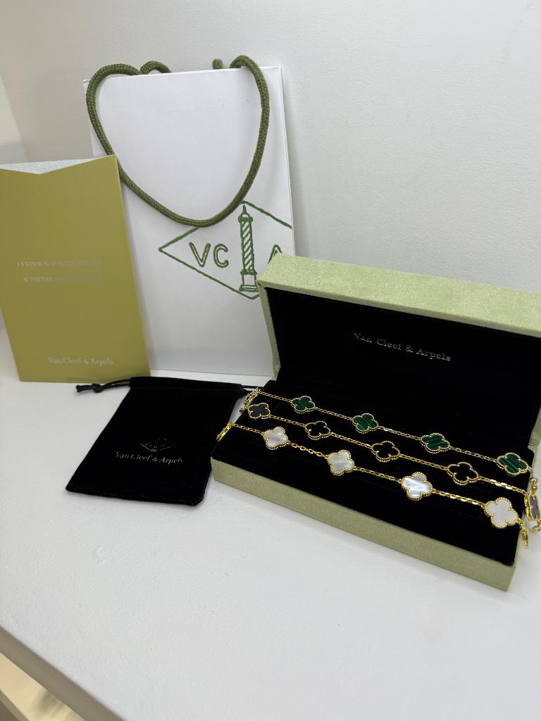 VCA Armband, Sieraden, Tassen en Uiterlijk, Armbanden, Ophalen of Verzenden, Zo goed als nieuw, Zwart, Overige materialen