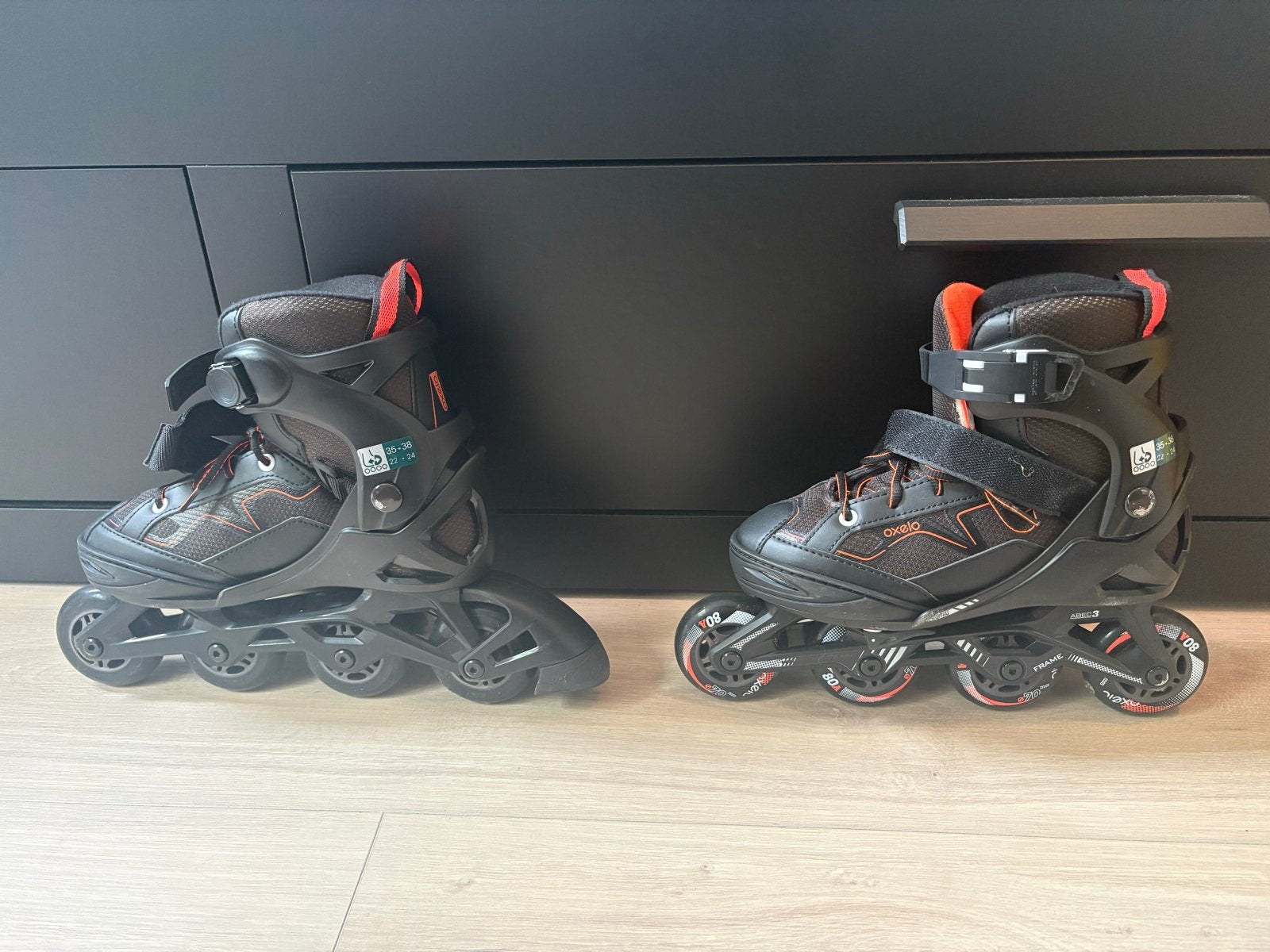 Oxelo inline skates verstelbaar maat 35-38, Sport en Fitness, Schaatsen, Ophalen of Verzenden, Zo goed als nieuw, Overige typen