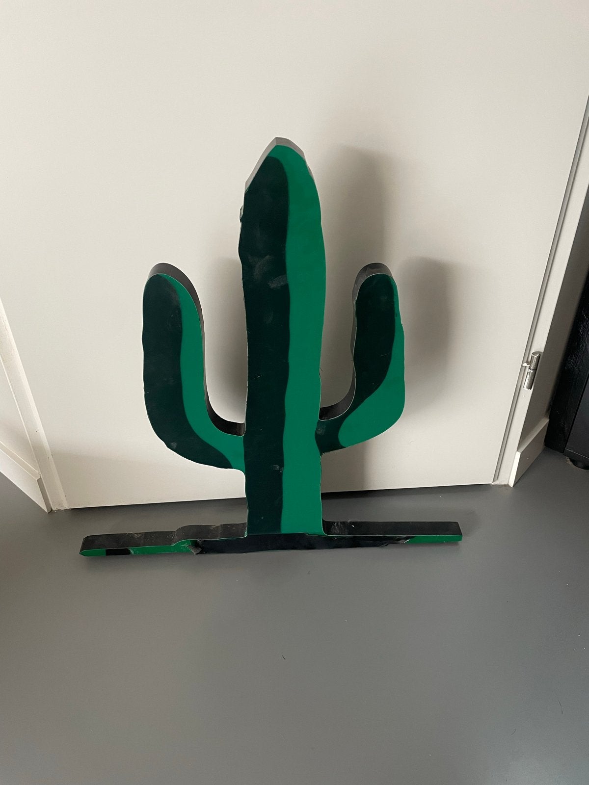 Cactus reclamebord met verlichting (excl. trafo), Ophalen