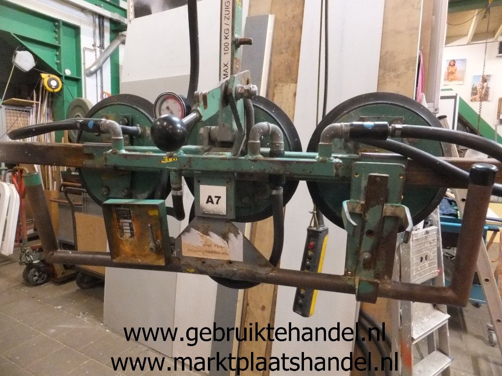 Muyen vacuümheffer 300 kg 3 zuignappen (a43)27, Ophalen, Gebruikt, Minder dan 80 cm, Minder dan 80 cm