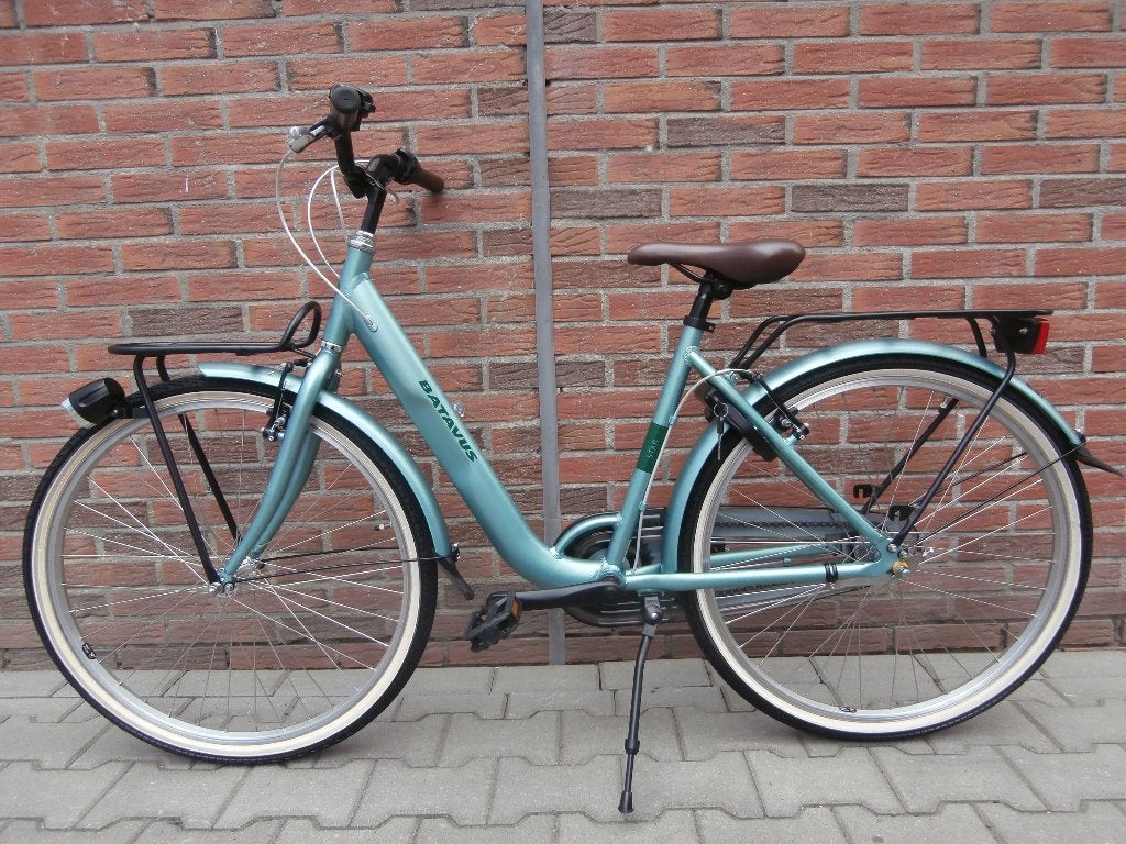 NIEUWSTAAT! Batavus Star 26 inch met 3 versnellingen, Fietsen en Brommers, Terugtraprem, Batavus, Zo goed als nieuw, Handrem