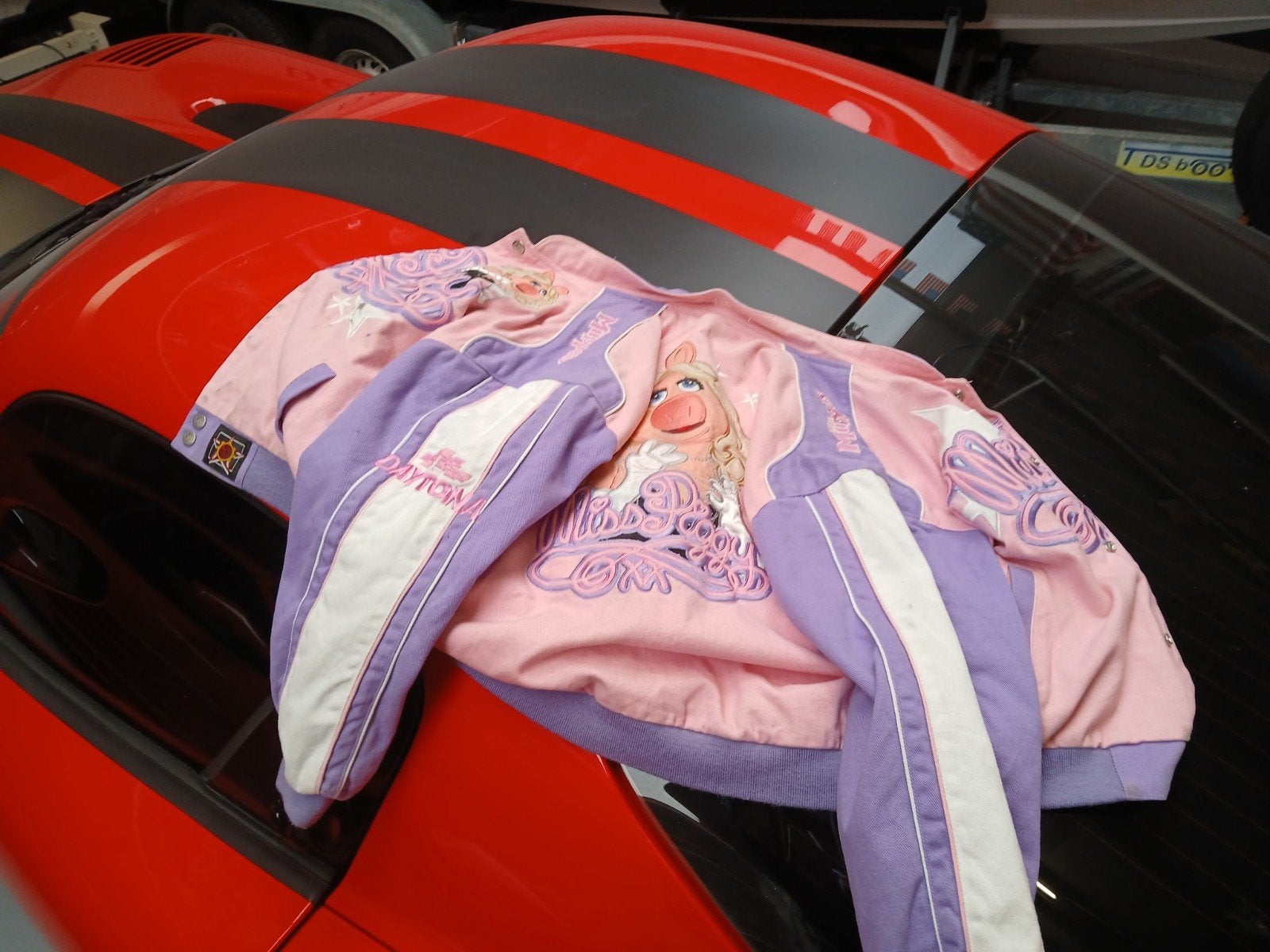 miss piggy daytona nascar jas van Disney, Kleding | Dames, Ophalen of Verzenden