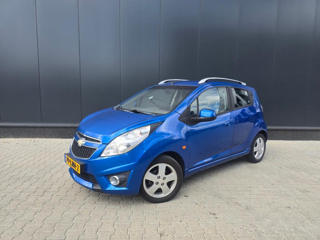 Chevrolet Spark 1.2 2010 103-DKM✅️ AIRCO NW APK Par-Sensoren, Voorwielaandrijving, Stof, 4 cilinders, Blauw