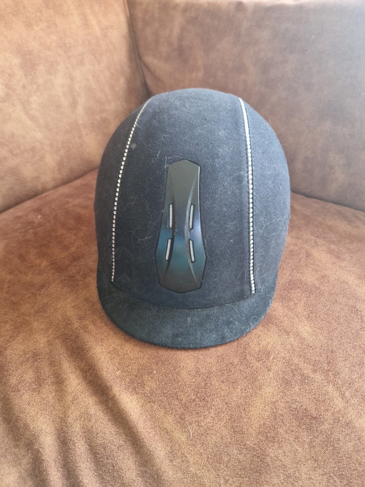 paardrij cap mt 52 54, Dieren en Toebehoren, Paardrijkleding, Ophalen, Zo goed als nieuw