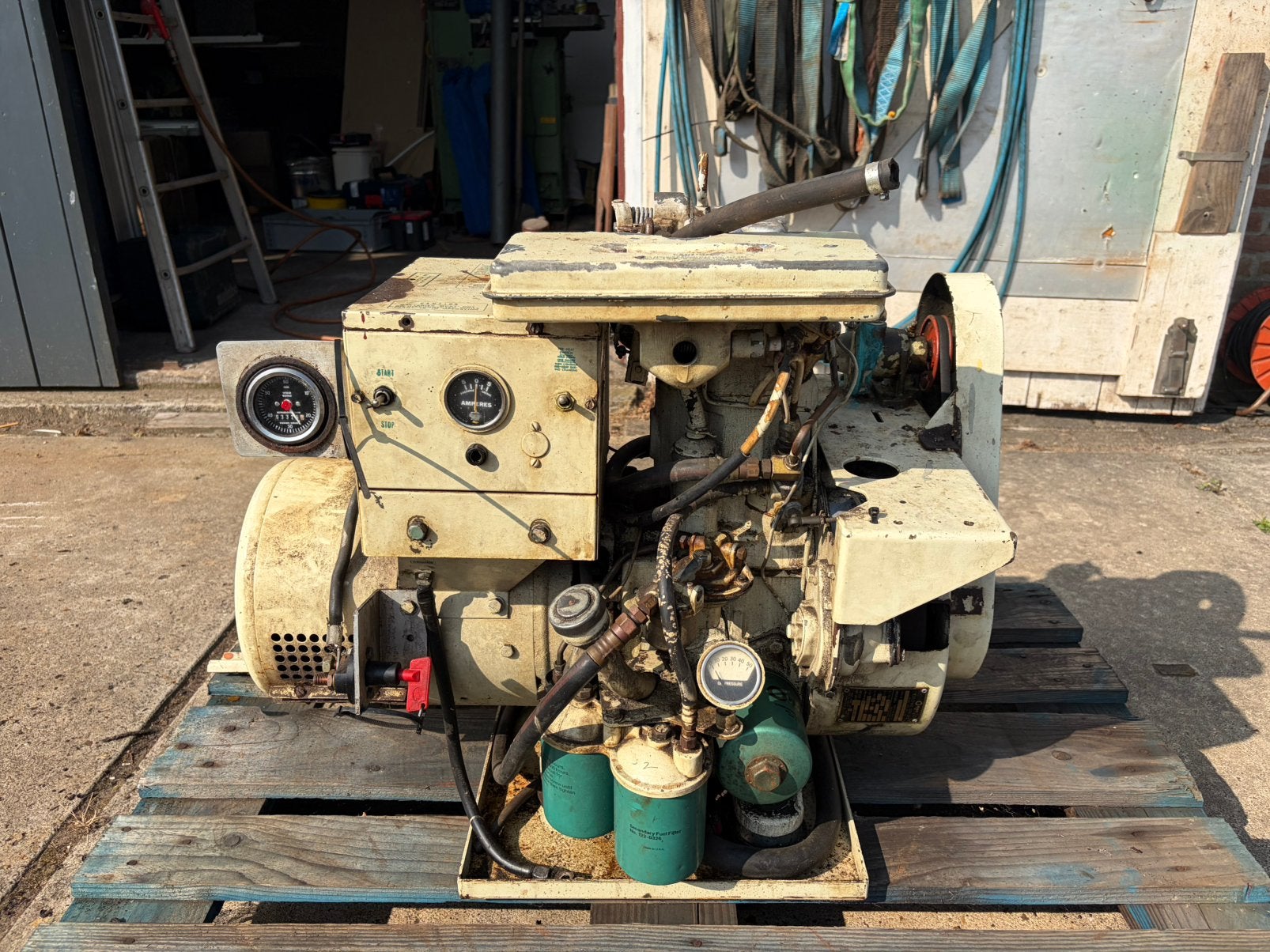 Onan Marine 2,5 kVA dieselaggregaat 230V – loopt netjes, Watersport en Boten, Bootonderdelen, Ophalen