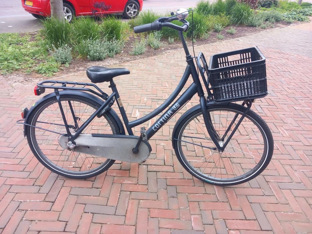 Cortina u4 transportfiets 26 inch, Fietsen en Brommers, Terugtraprem, Cortina U4 Transport, Versnellingen, Zo goed als nieuw