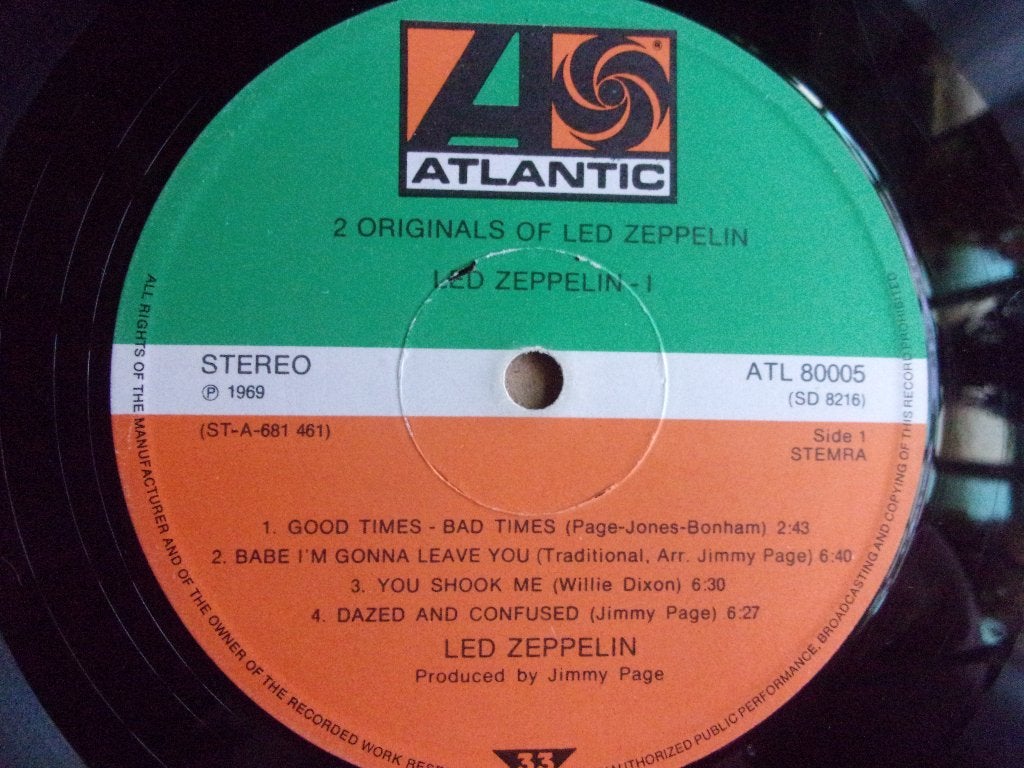 1x LP: LED ZEPPELIN  (1 ORIGINAL LED ZEPPELIN), Cd's en Dvd's, Ophalen of Verzenden, Zo goed als nieuw, LP